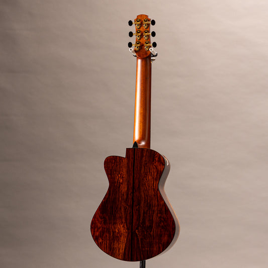 Hozen Green Label Guitalele Red Cedar Mexican Cocobolo