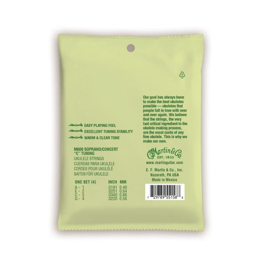 MARTIN UKULELE STRINGS Soprano/Concert 19
