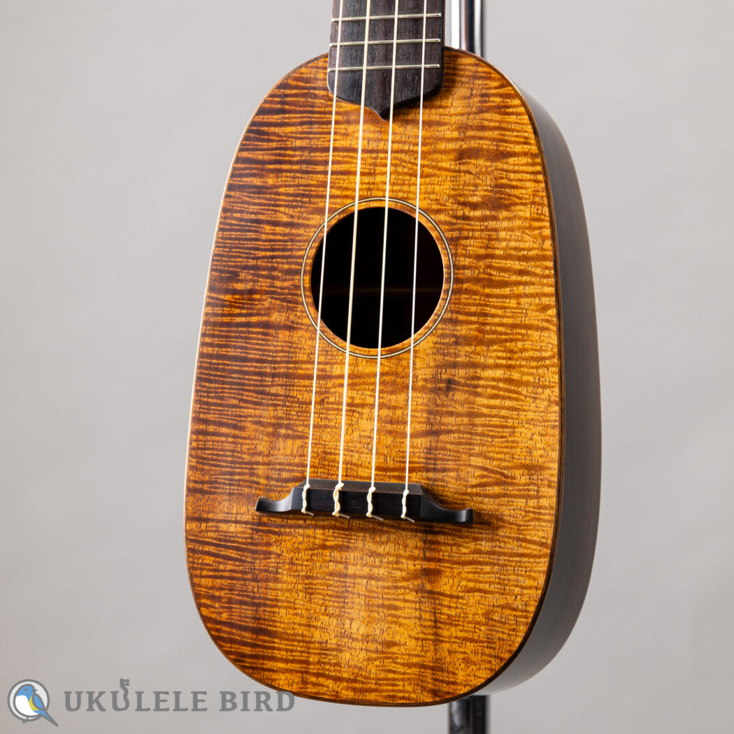 da h(ダ・アッカ)ukulele concert 14f pineapple koa rosewood