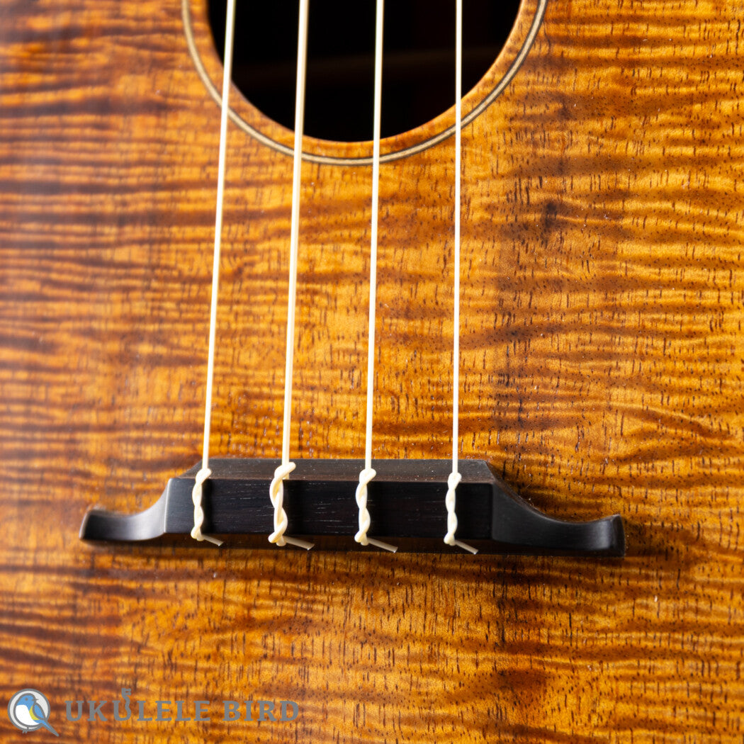 da h(ダ・アッカ)ukulele concert 14f pineapple koa rosewood