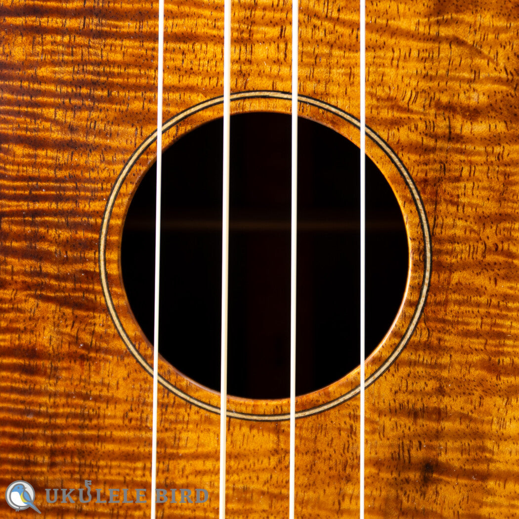 da h(ダ・アッカ)ukulele concert 14f pineapple koa rosewood