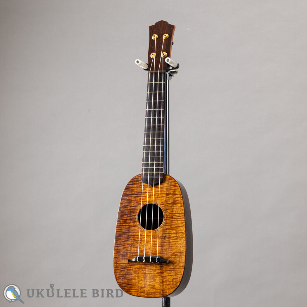 da h(ダ・アッカ)ukulele concert 14f pineapple koa rosewood