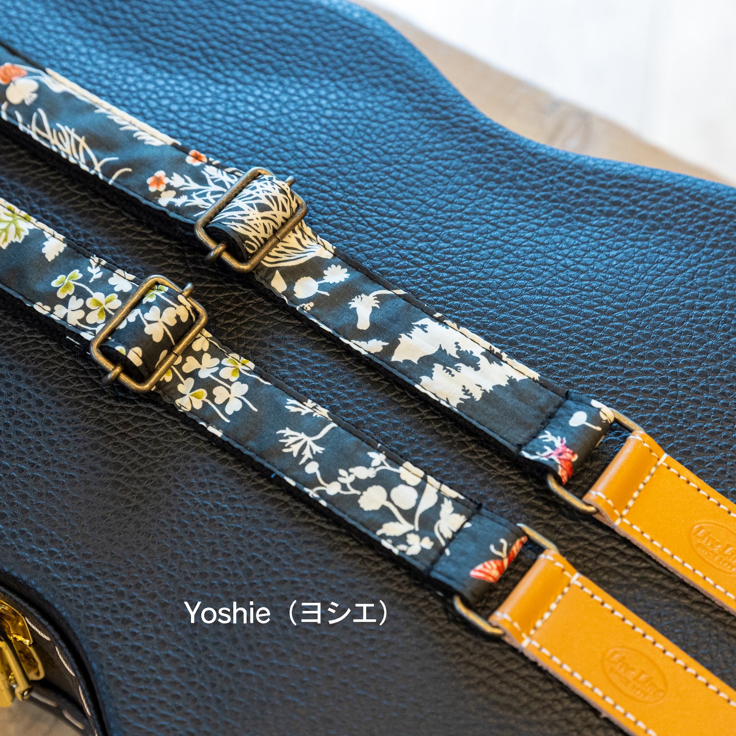 Live Line Ukulele Strap, Custom-Made by Ukulele Bard, Made with Liberty Fabric