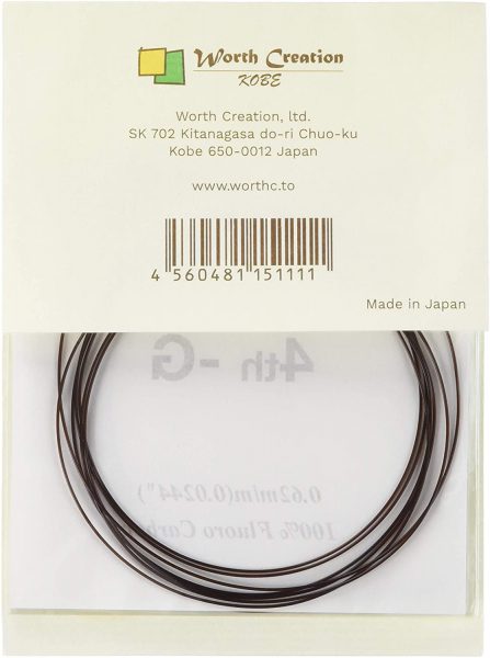 [Worth] BT Brown Fluorocarbon String Set (for Tenor Ukulele)