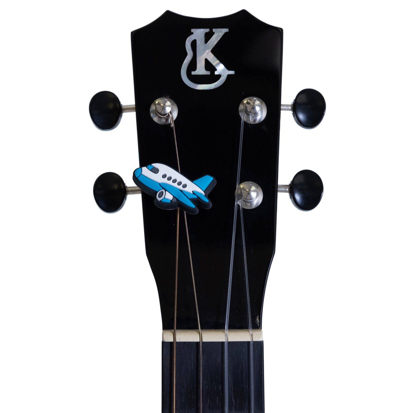 Jam Palz Blue and White Airplane Charm