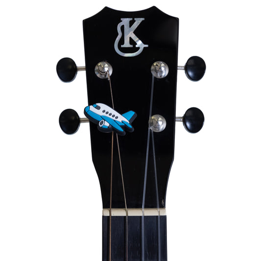 Jam Palz Blue and White Airplane Charm