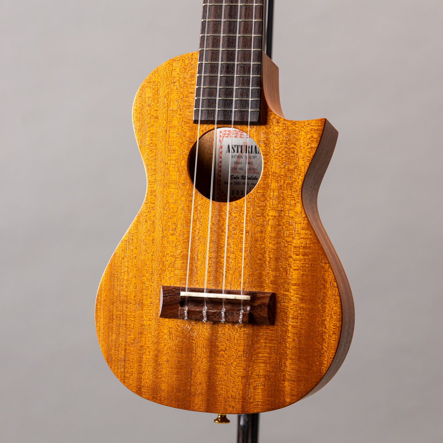 Asturias Solo ukulele Mahogany DSH 30th　2024