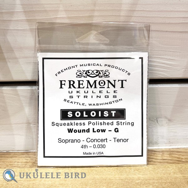 FREMONT UKULELE STRING SOLOIST Wound Low-G弦 [ Low-G 巻弦 単弦 ]