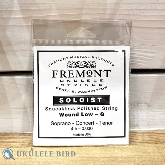 FREMONT UKULELE STRING SOLOIST Wound Low-G弦 [ Low-G 巻弦 単弦 ]