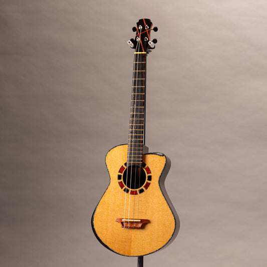 Hozen Green Label Baritone Red Cedar Indian Rosewood