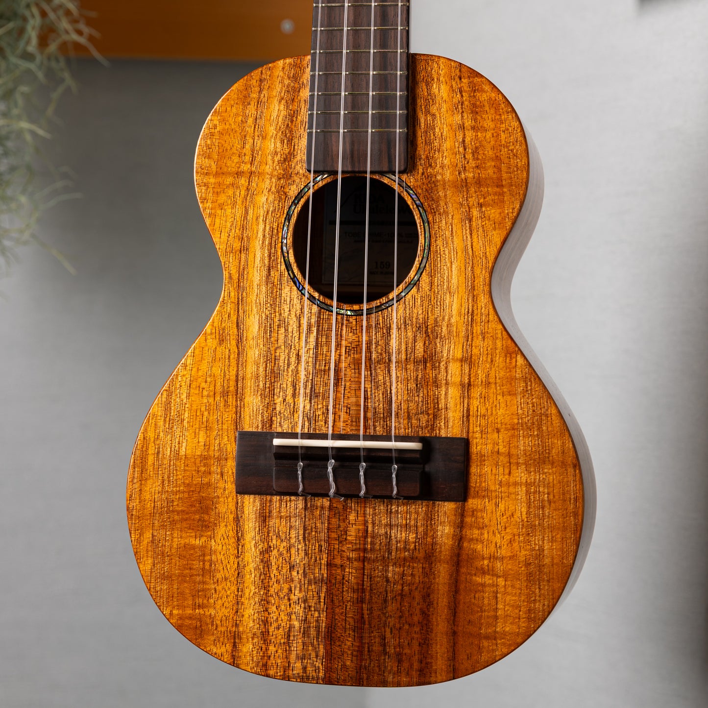 KIDA UkuleleWorks Hawaiian Koa Concert