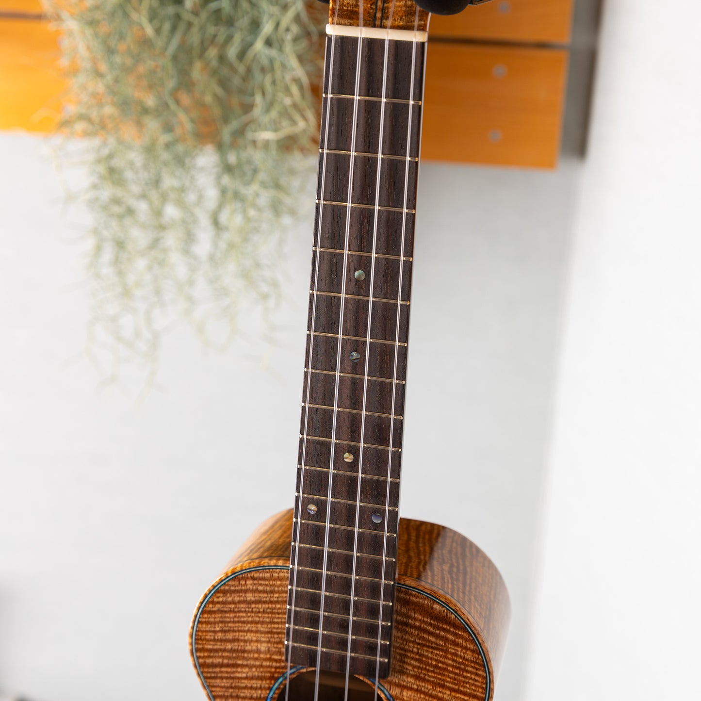 KIDA Ukulele Works Soprano Longneck Mango
