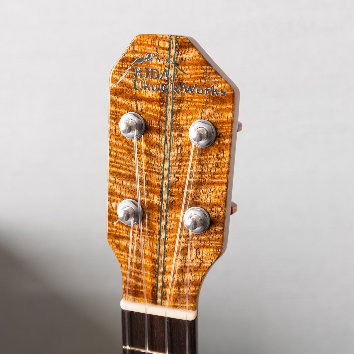 KIDA Ukulele Works Soprano Longneck Mango