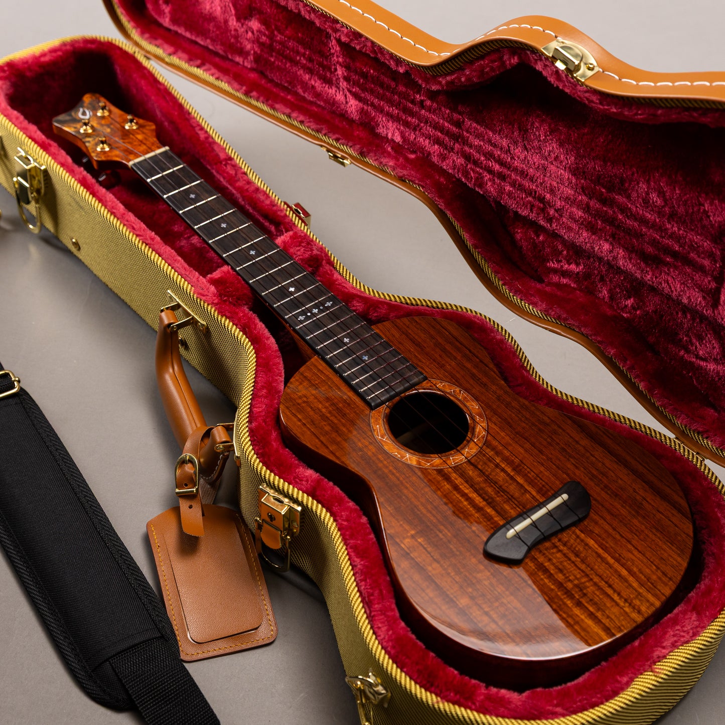 Leaf Instruments 照り葉 Tenor Hawaiian Koa