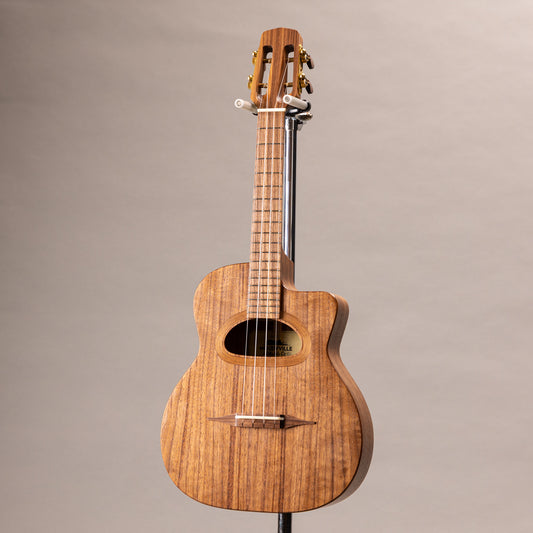Moodyville Ukulele All Walnut Maccaferri Style Concert