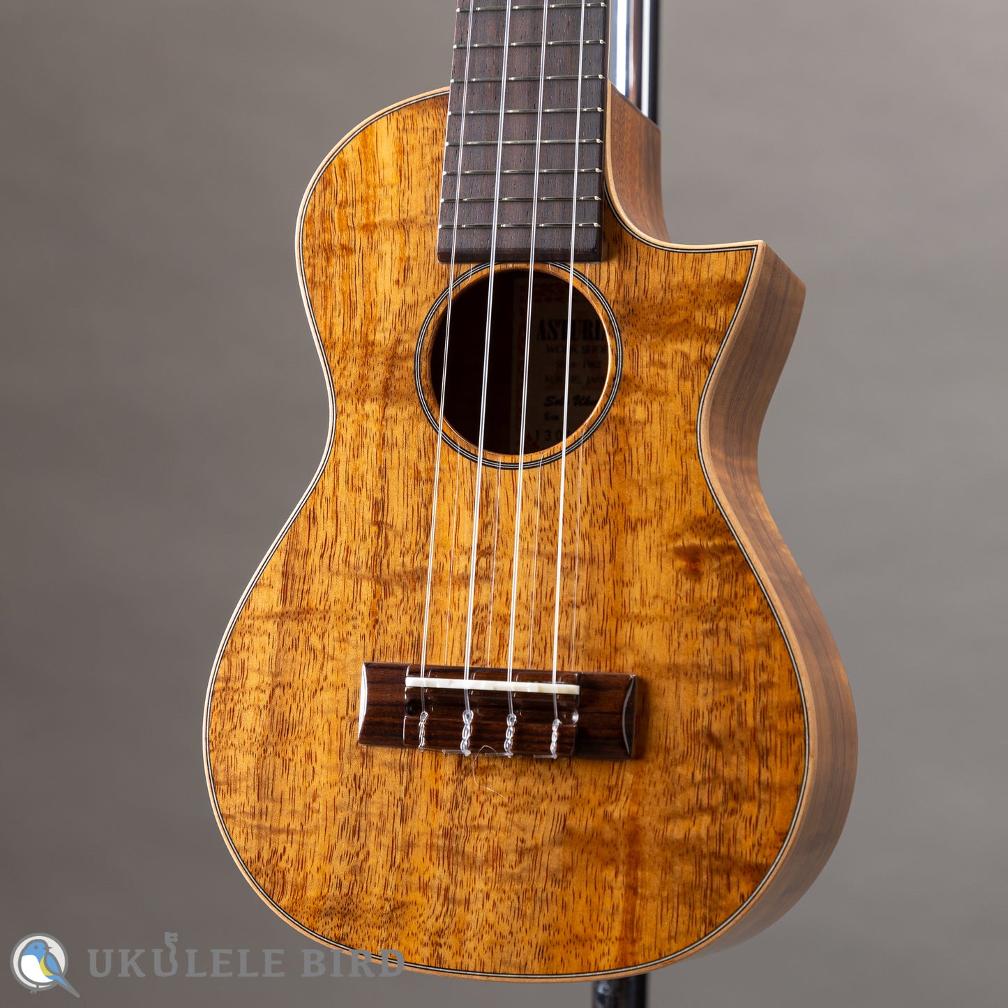 ASTURIAS Solo Ukulele Koa