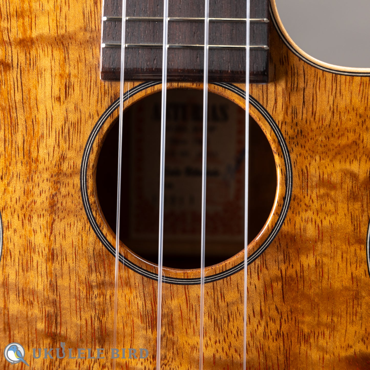 ASTURIAS Solo Ukulele Koa