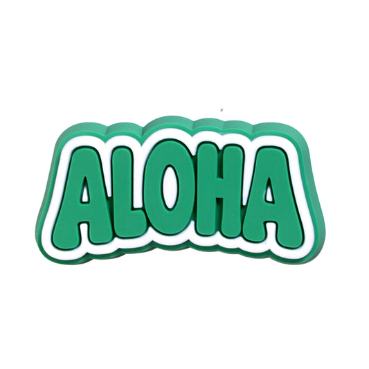 Jam Palz Green Aloha Charm