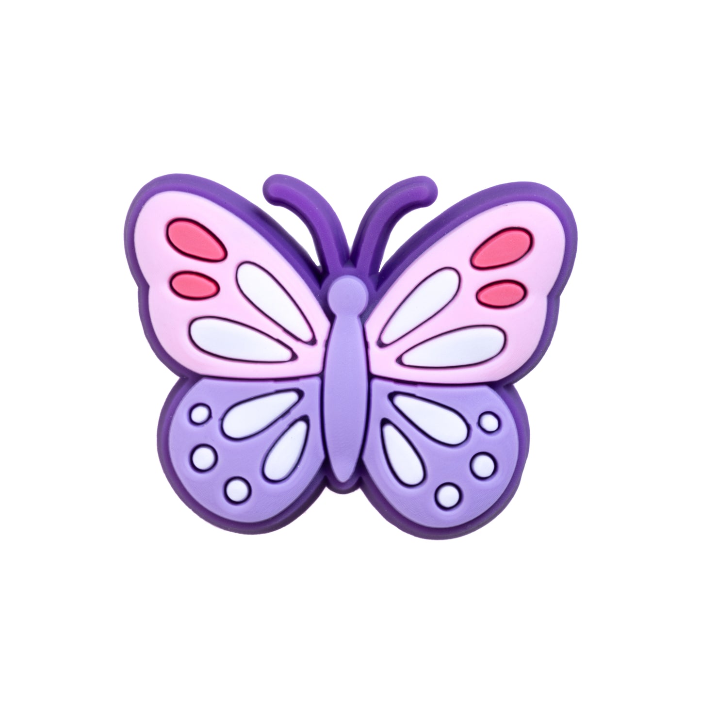 Jam Palz Pink and Purple Butterfly Charm