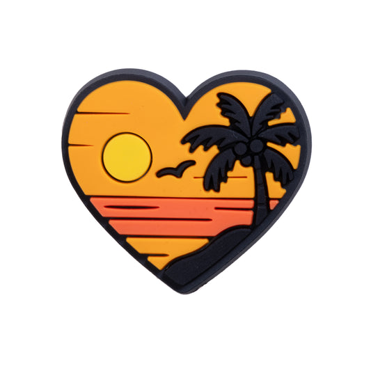 Jam Palz Sunset Heart Charm